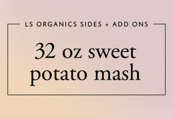 32 oz Sweet Potato Mash