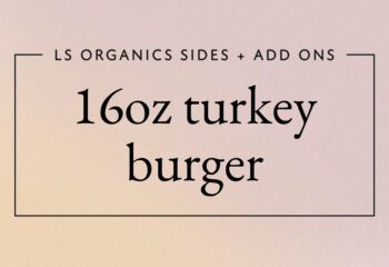 16oz Turkey Burger