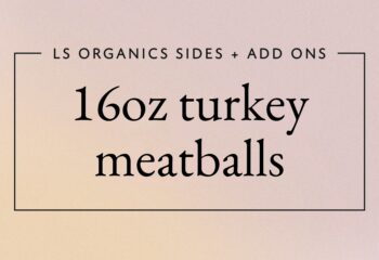 16oz Turkey Meatballs