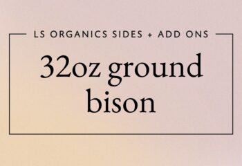 32oz Ground Bison