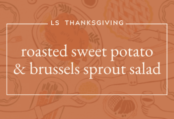 Roasted Sweet Potato & Brussels Sprout Salad