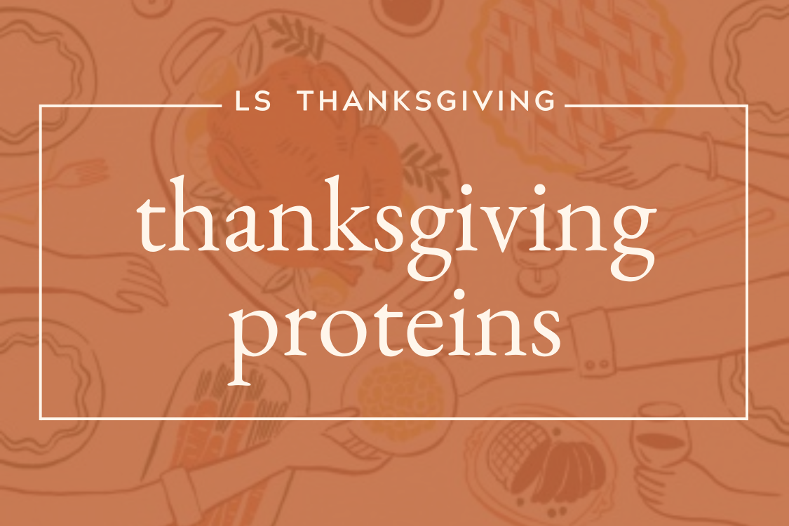 thanksgiving proteins