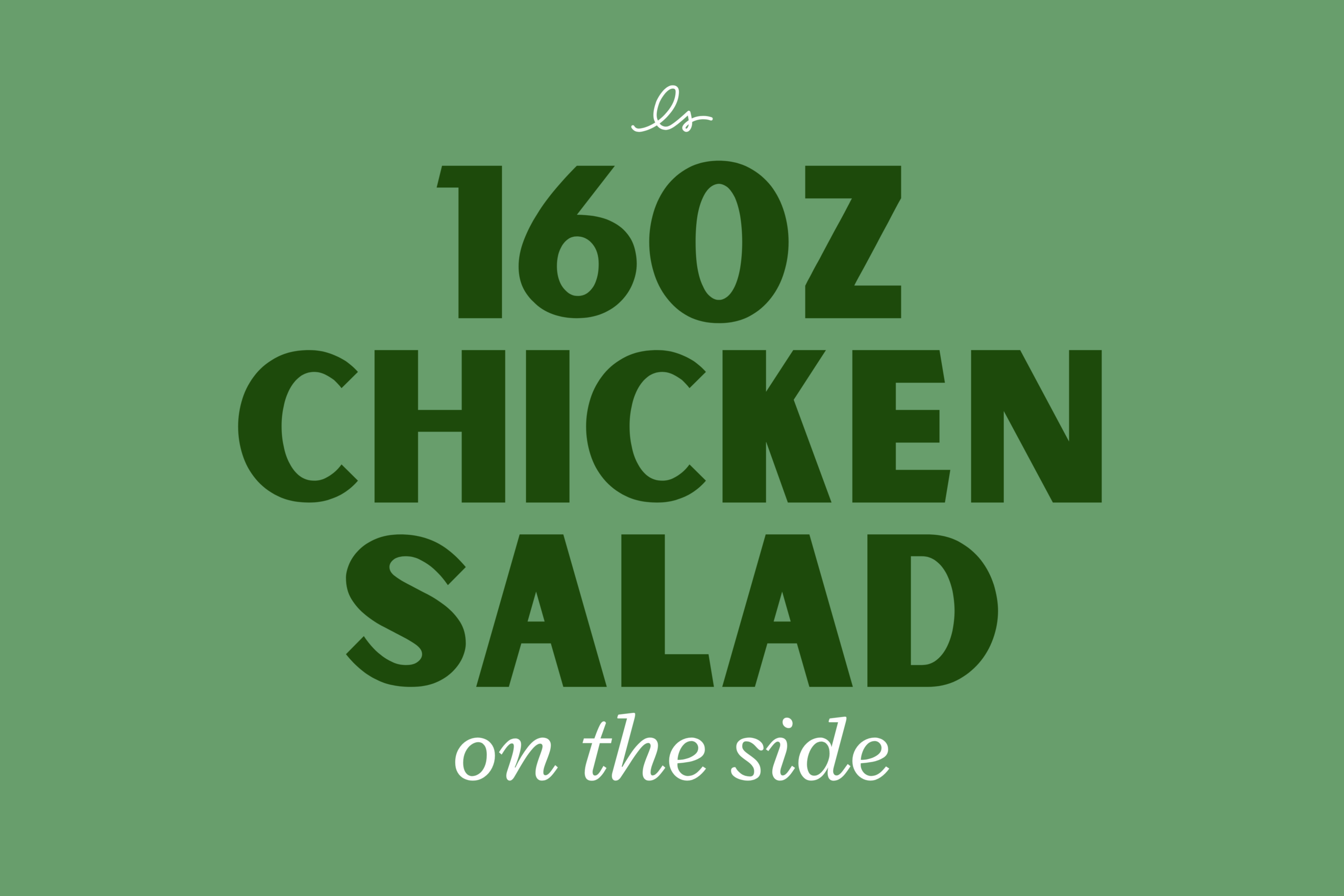 16oz Chicken Salad