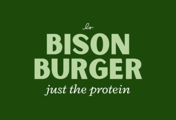 Bison Burger
