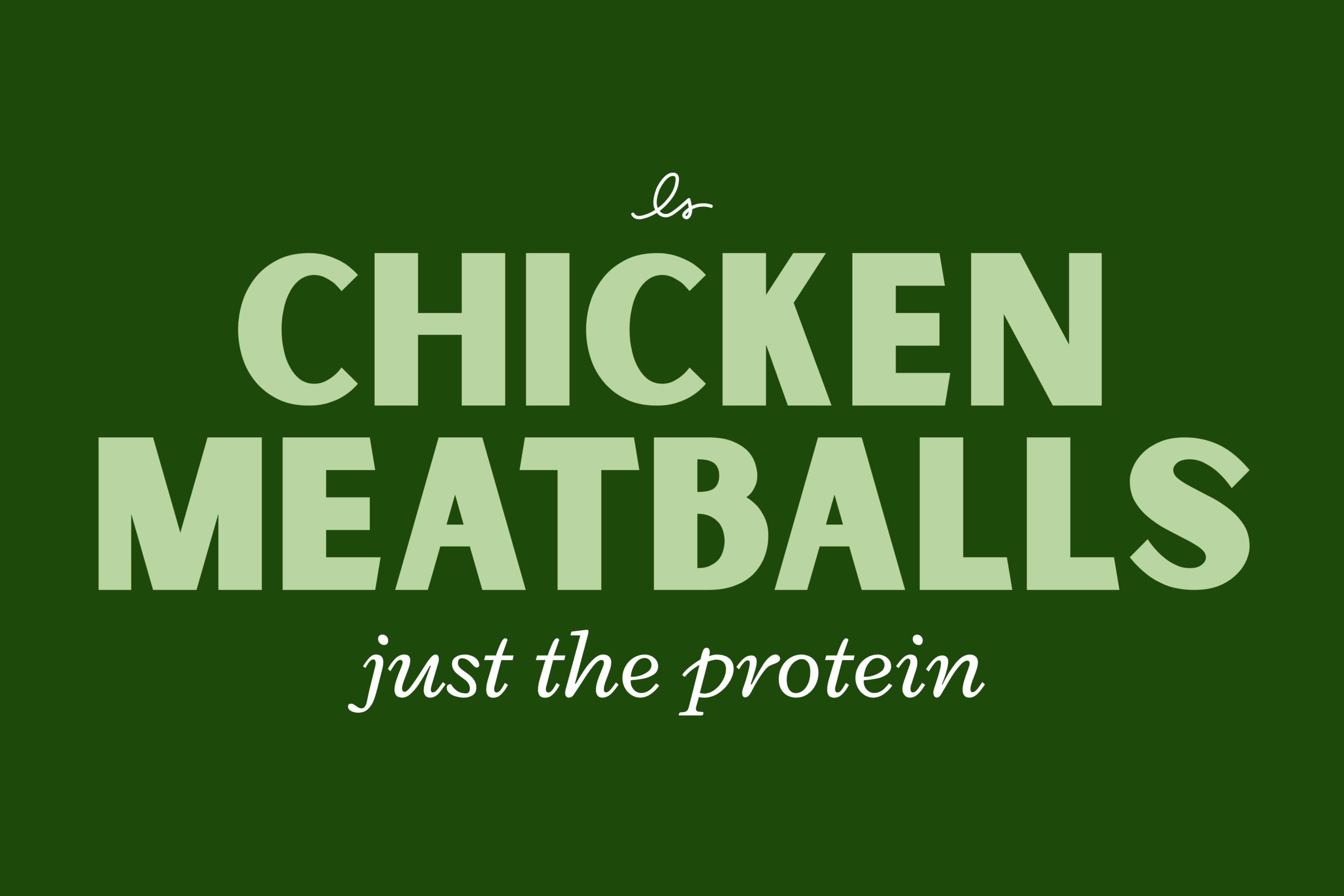 Chicken Meatballs